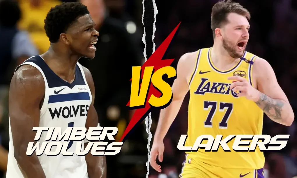 Timberwolves vs Lakers Match Player Stats Summary