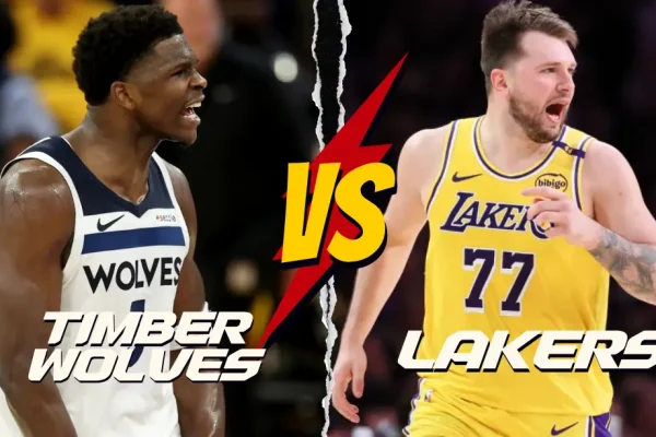 Timberwolves vs Lakers Match Player Stats Summary